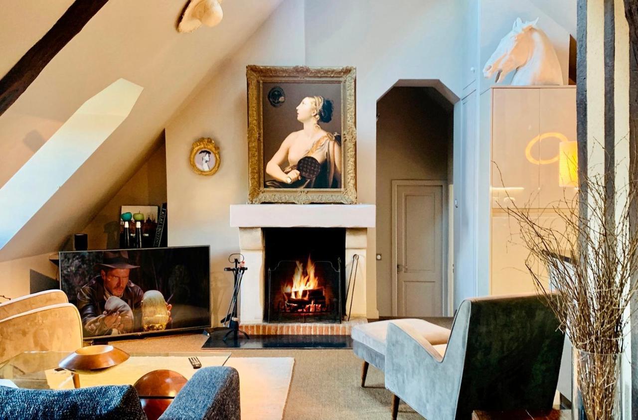 Apartament L' Annexe Du 10Honfleur Zewnętrze zdjęcie